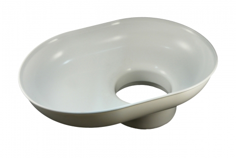 OVAL PLASTIC HOPPER