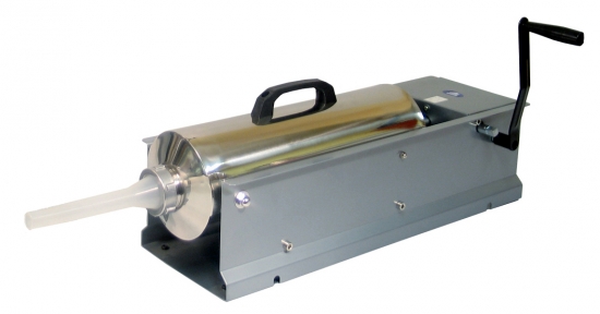 4KG JUMBO STAINLESS STEEL TANK HORIZONTAL SAUSAGE STUFFERS
