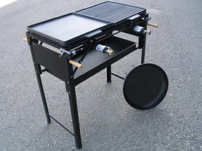 ASADORA REVERSIBLE BARBACOA DANTE